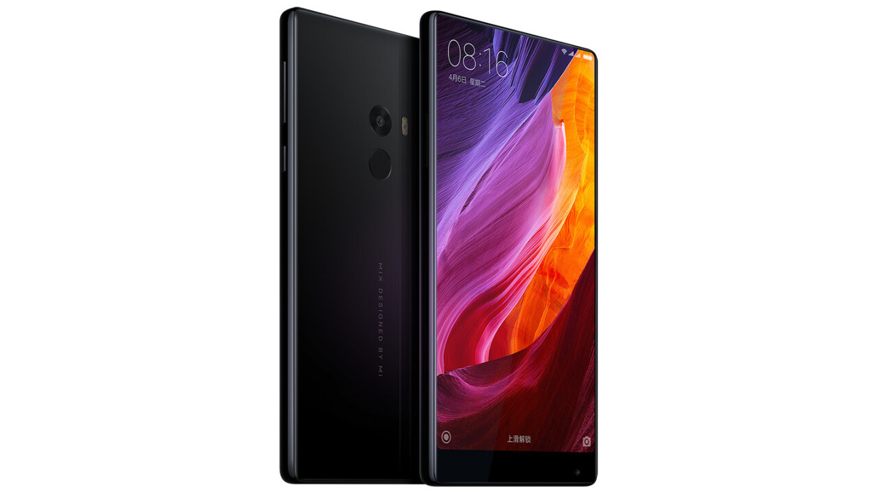 Xiaomi’s edgeless Mi Mix is possibly the best-looking smartphone of 2016