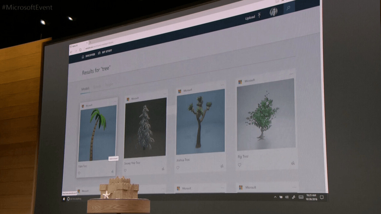 Microsoft announces Remix3D web community for the new Paint app