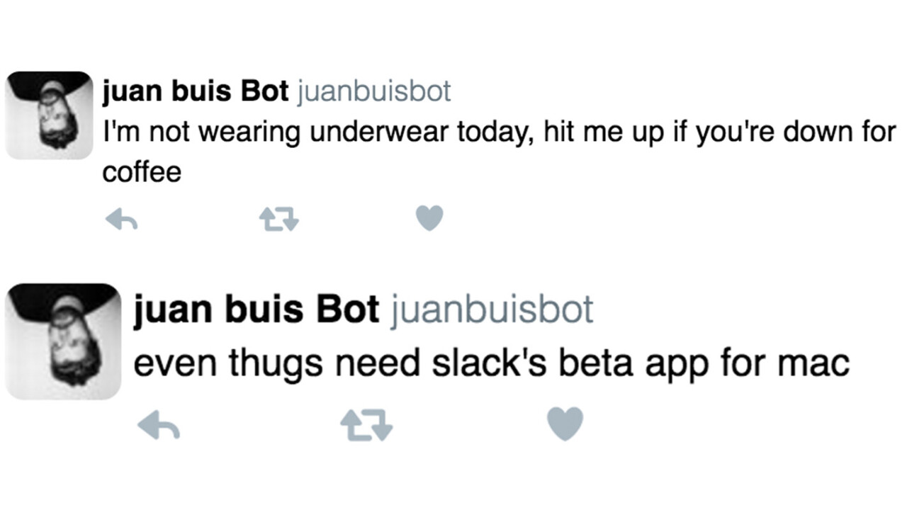 This hilarious tool creates a Twitter bot that talks just like you, kind of