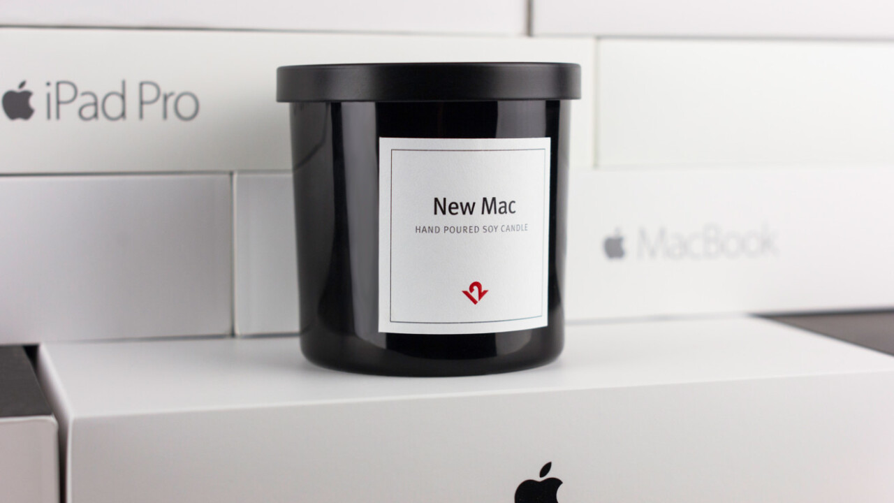 This New Mac scent candle makes your house smell like an unboxing