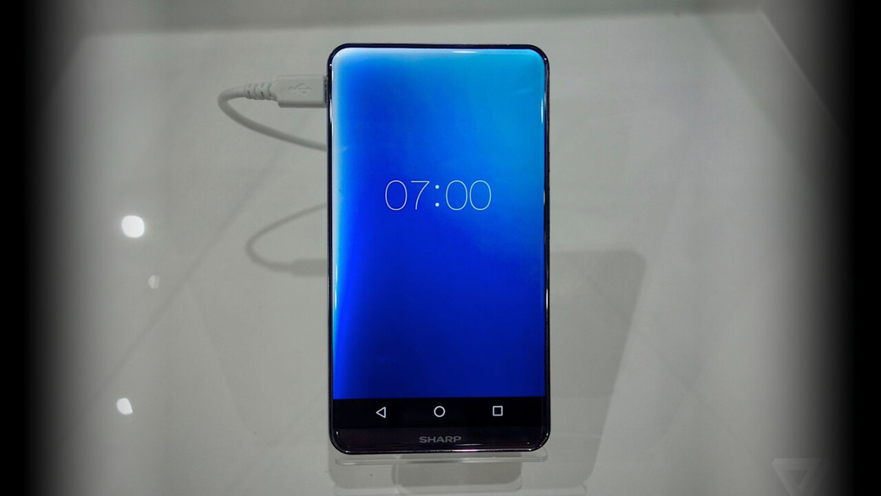 This bezel-less smartphone is a glimpse into the future of mobile screens