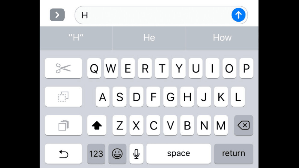 iOS has a hidden one-handed keyboard – but you can’t use it just yet