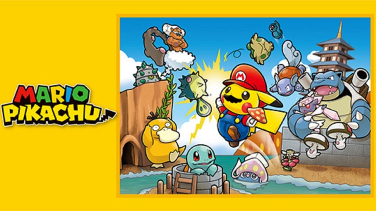 Pikachu dresses up as Mario for this weird Nintendo collaboration
