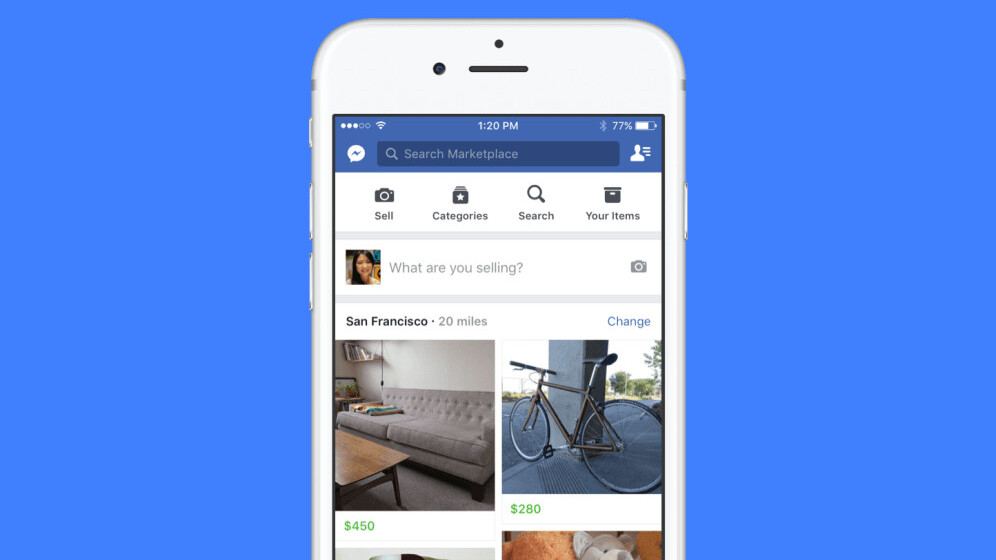 Facebook to take on eBay and Craigslist with new Marketplace