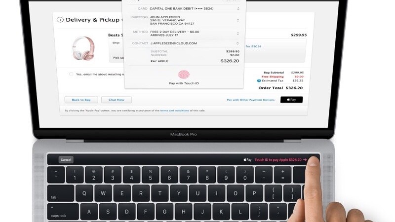 Apple just leaked the new MacBook Pro, including that OLED touch panel