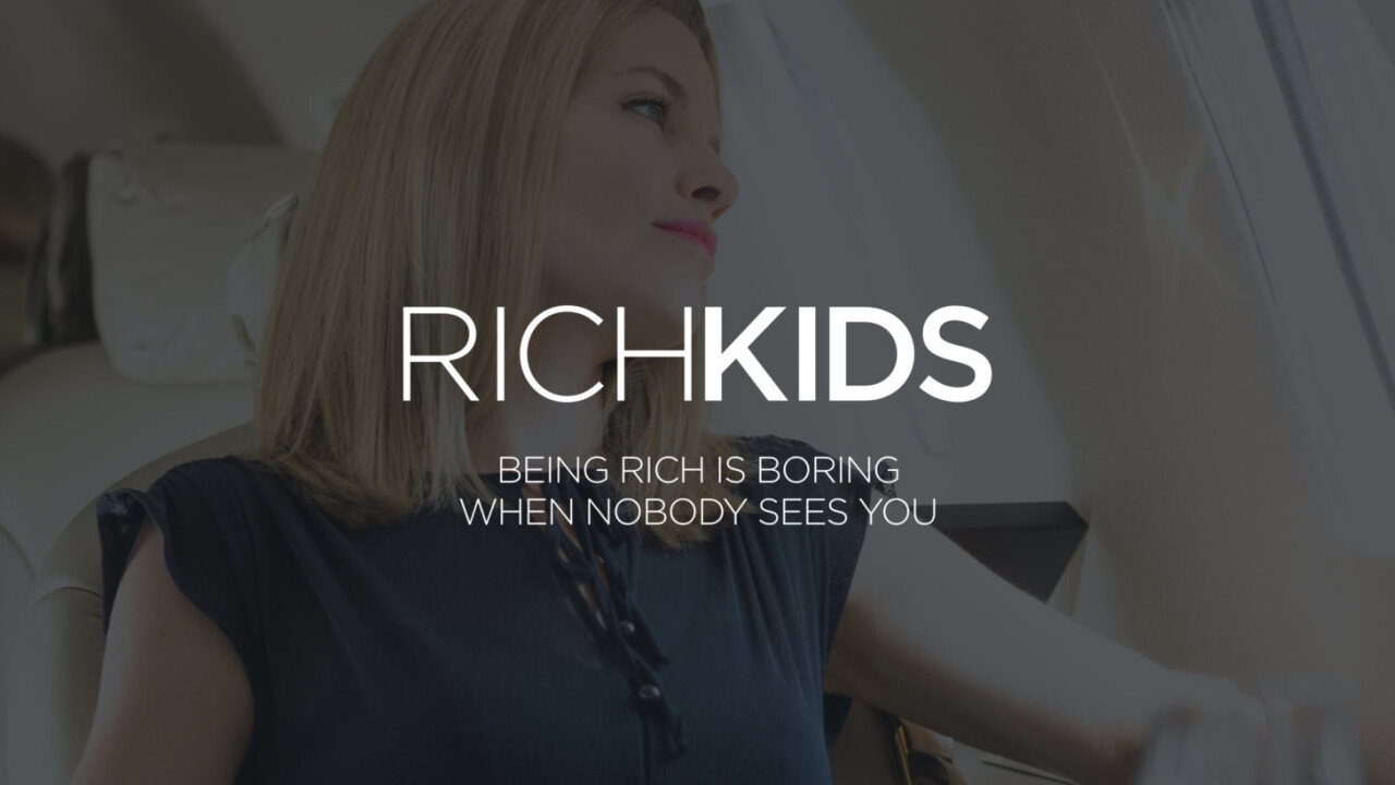 ‘Rich Kids’ is a $1,000/month social network for attention-craving snobs