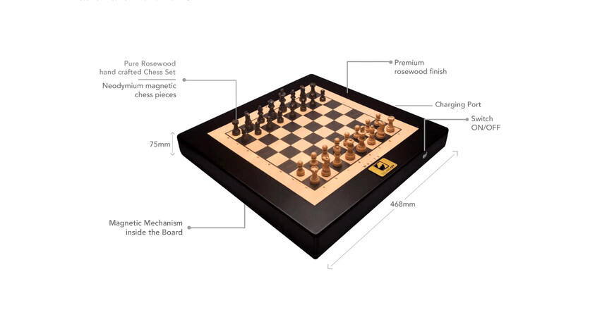This smart chessboard straight out of ‘Harry Potter’ moves its pieces entirely hands-free
