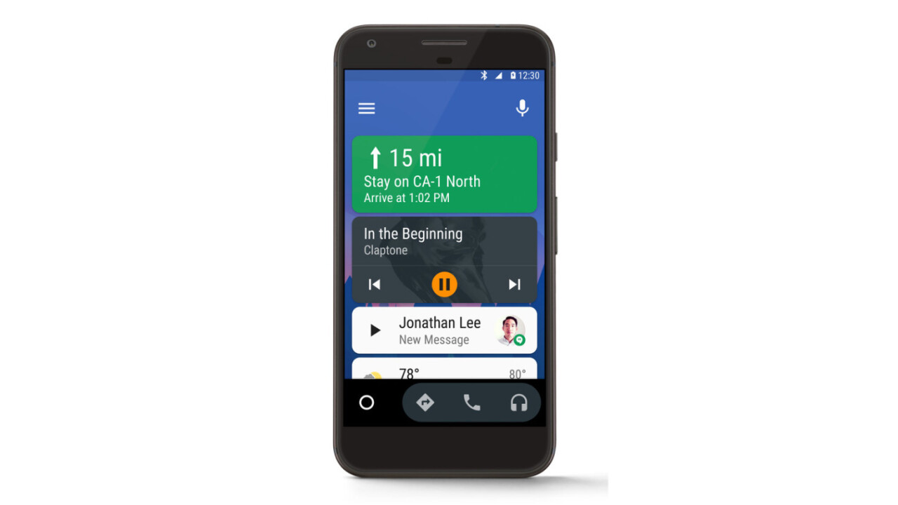 Android Auto will turn your phone into an in-dash display for your car