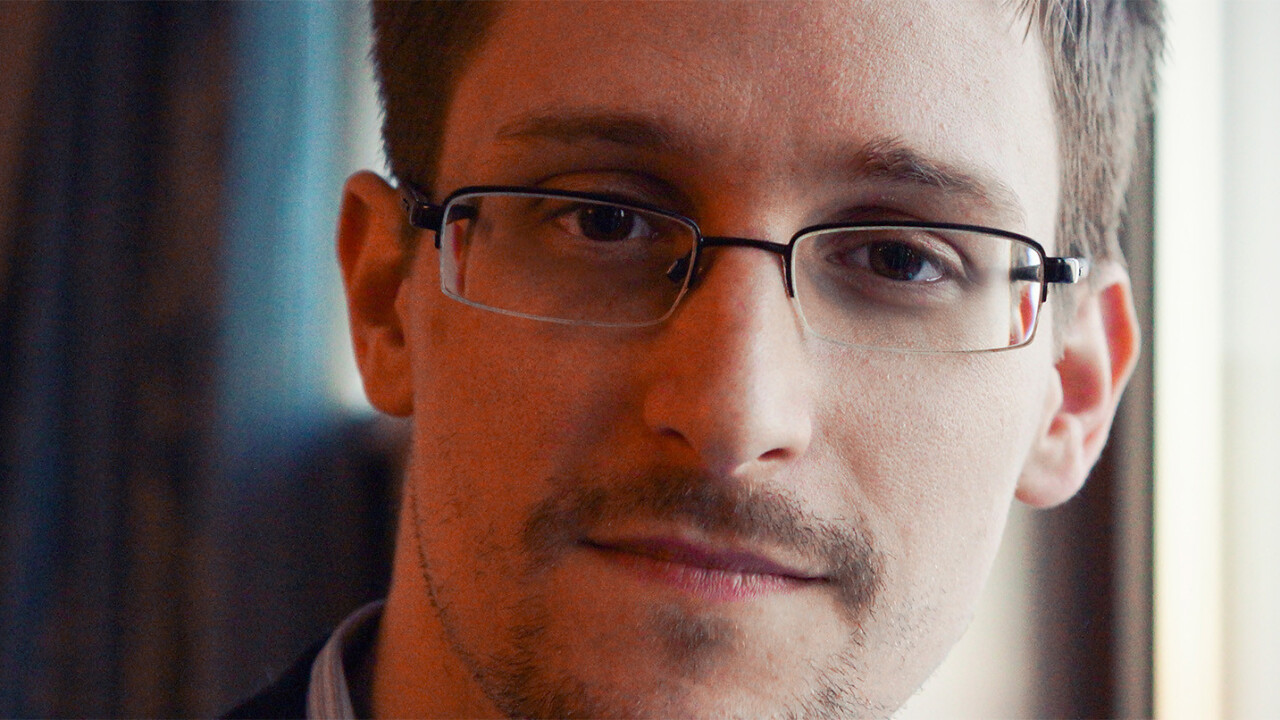 Watch Snowden sound off on Trump live on November 10