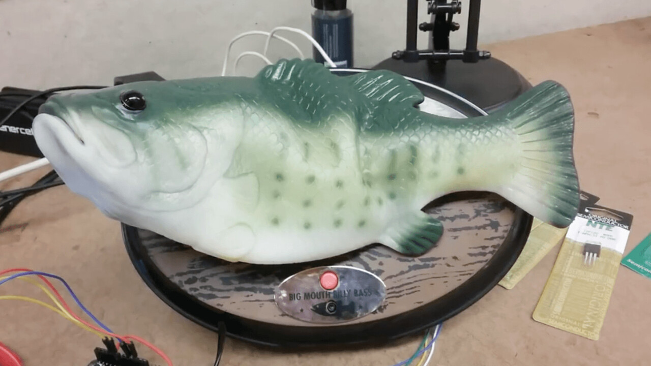 The guy that added Amazon’s ‘Alexa’ to a singing fish is the hero we all need