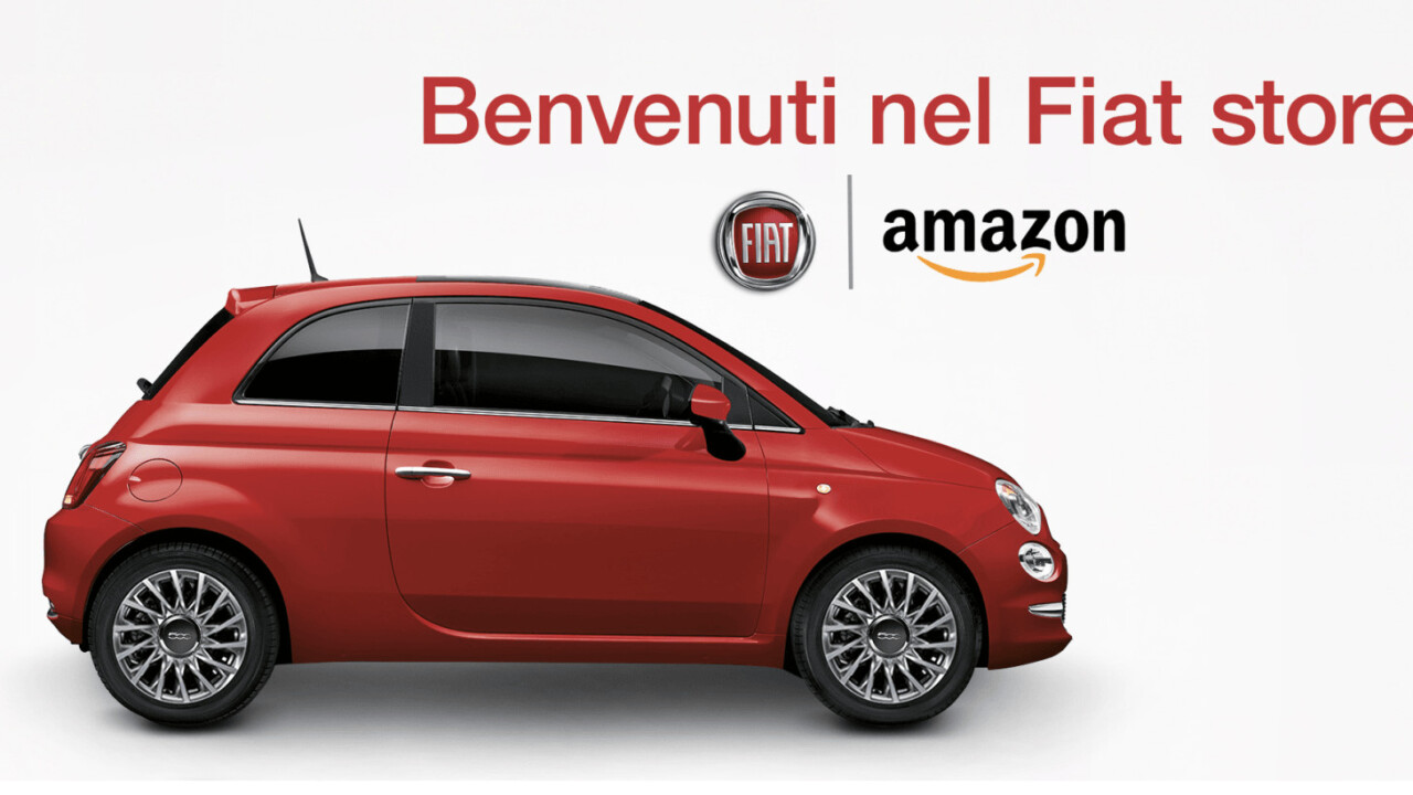 Amazon is now selling cars — but only in Italy (for now)
