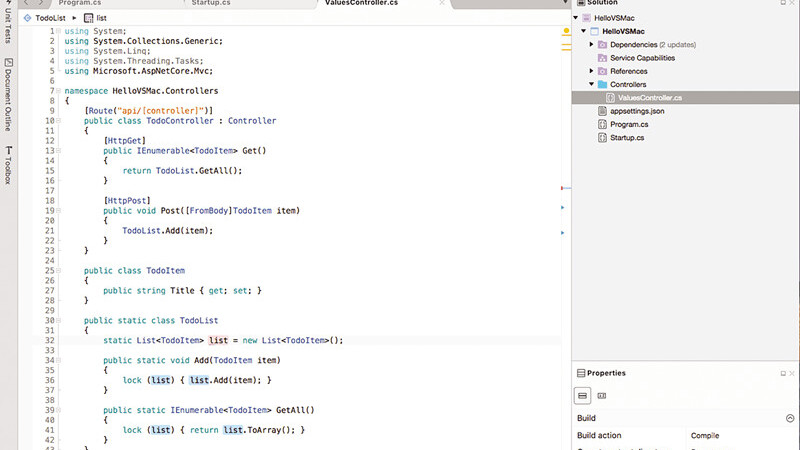 Microsoft finally brings Visual Studio to the Mac