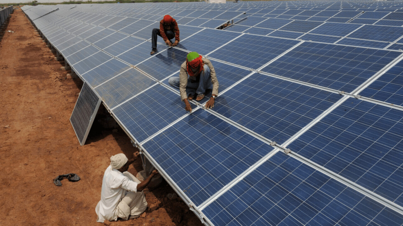 India has built the world’s largest solar power plant