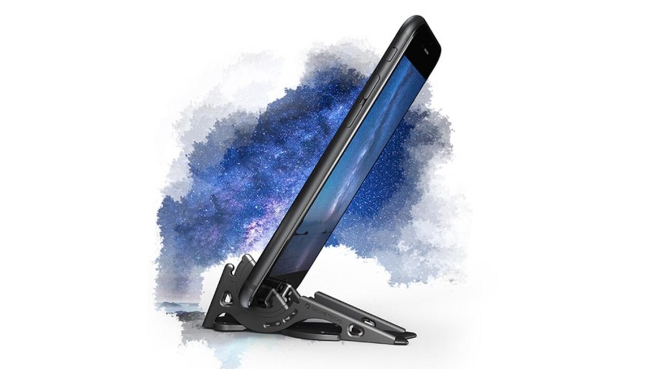 This amazing wallet-sized smartphone tripod will arrive just in time for the holidays