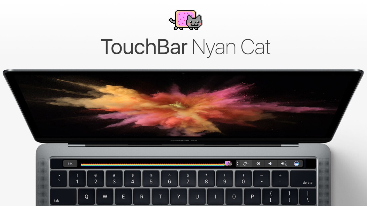 Nyan Cat on your Touch Bar is the only reason to buy a new MacBook Pro