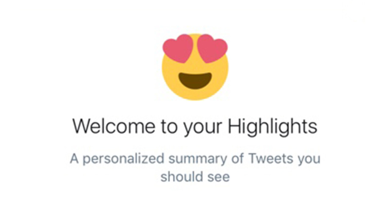 Twitter launches Highlights for iOS to bring order to your chaotic timeline