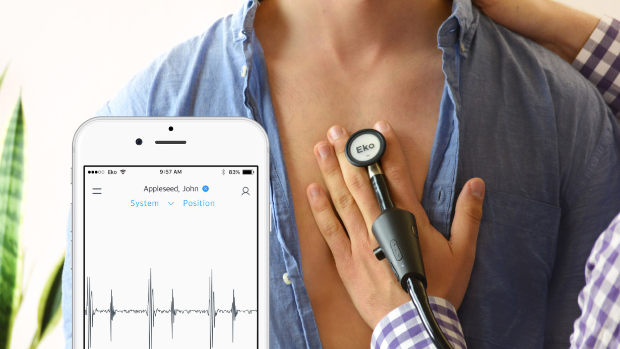 Eko is a smartphone-compatible stethoscope for the 21st century