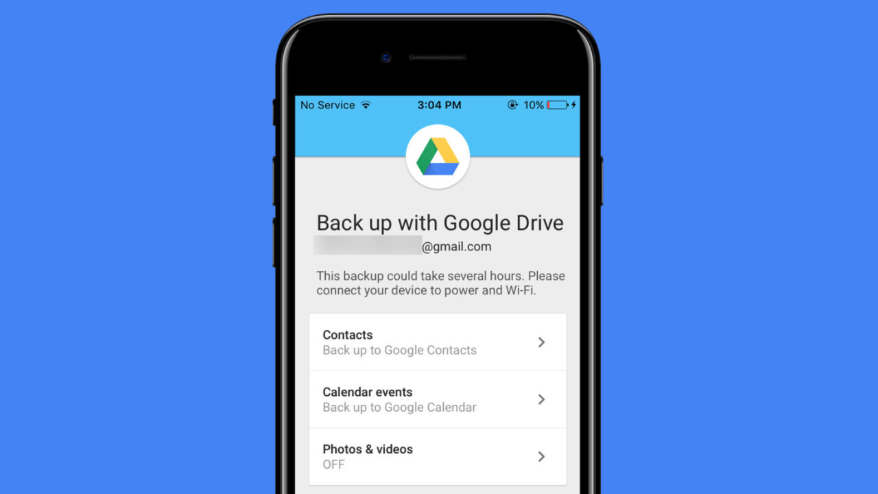 Google Drive now makes it easy to switch from iOS to Android