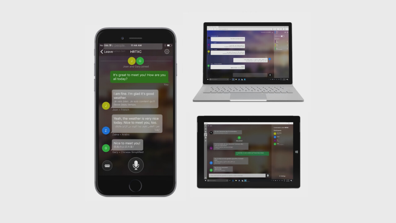Microsoft launches a universal translator for group conversations