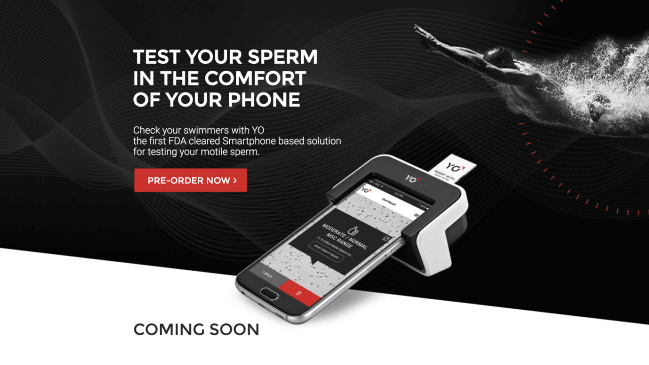 This sperm test via smartphone proves there’s an app for everything