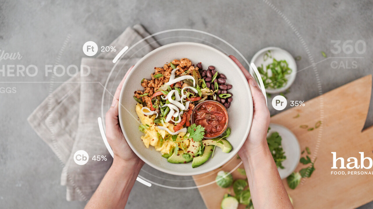 Habit sends you meals based on your unique DNA profile