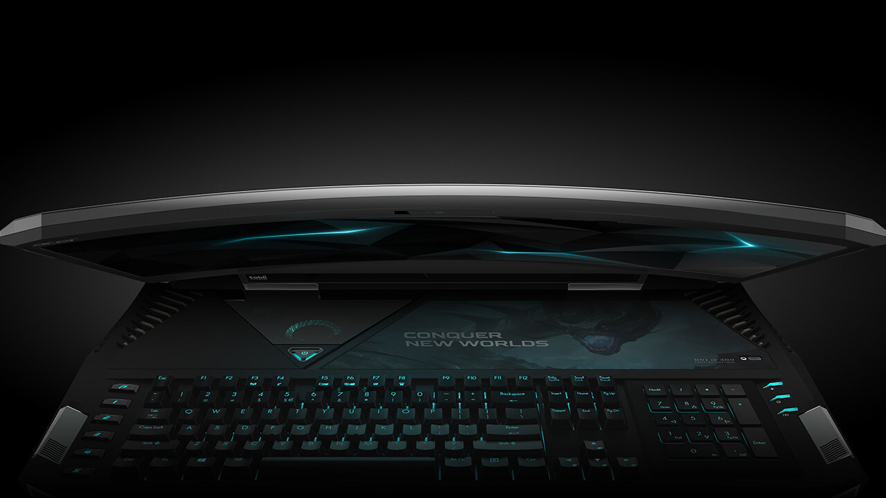 Acer’s $9,000 Predator 21 X is the world’s first curved laptop