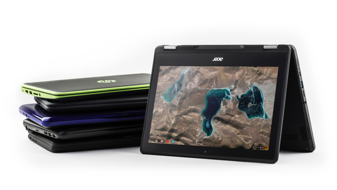 Google pushes Chromebooks to classrooms by making them more like Microsoft’s Surface