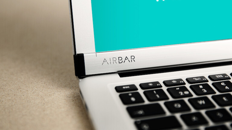 AirBar adds touchscreen and gesture control to non-touch PCs