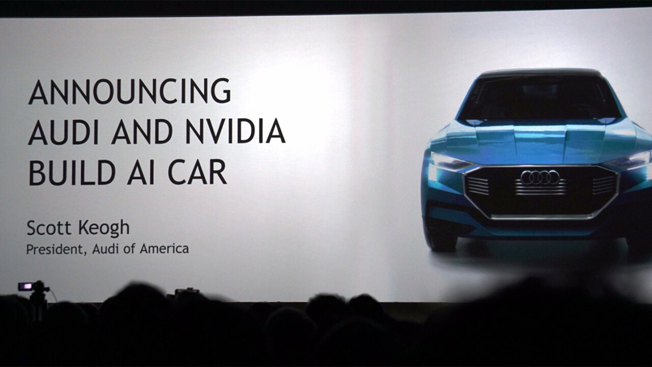 Audi is teaming up with Nvidia to build a self-driving car by 2020