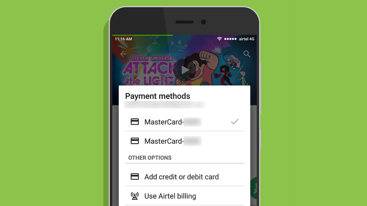 Google Play is bringing carrier billing in India to Airtel and Vodafone users