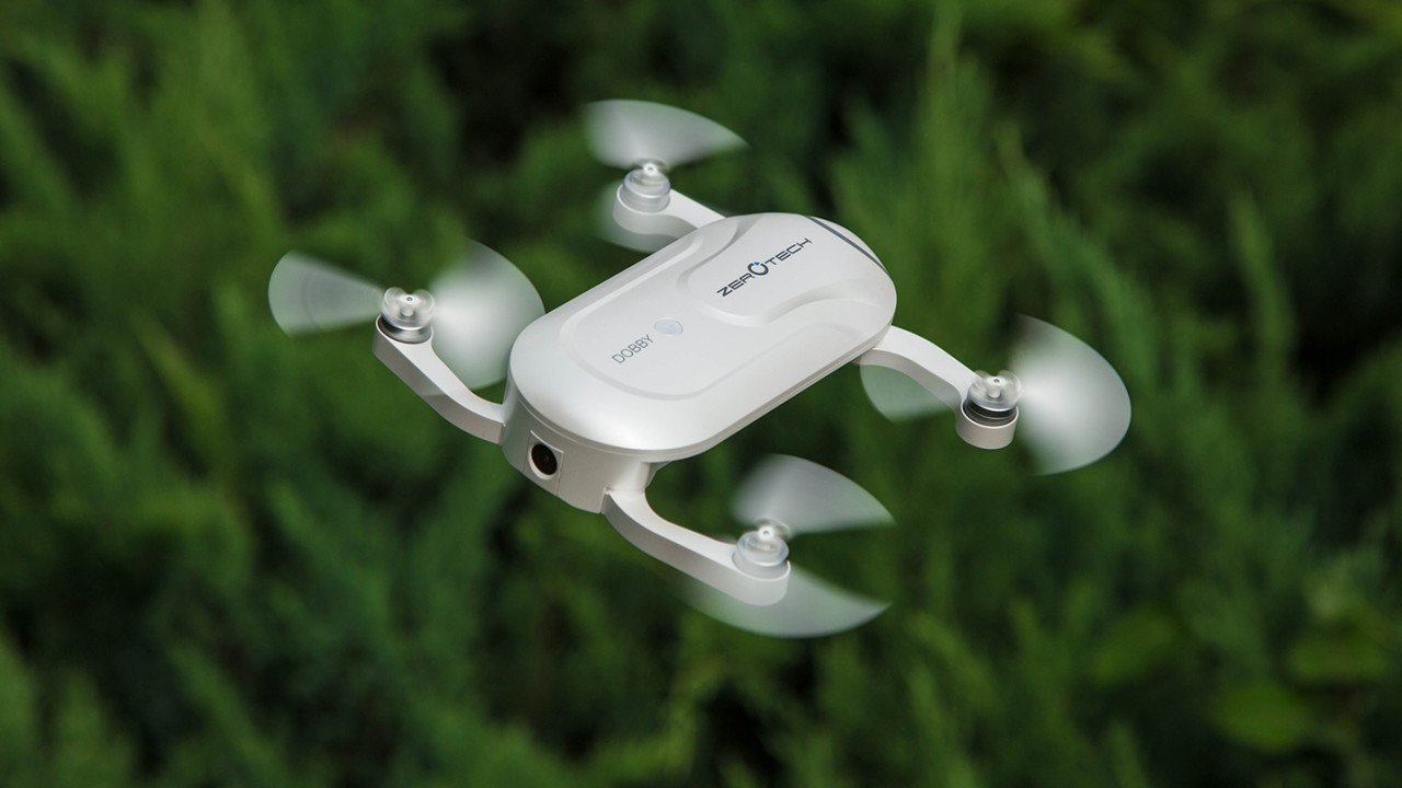 Dobby is a pocket-sized drone with some serious video chops