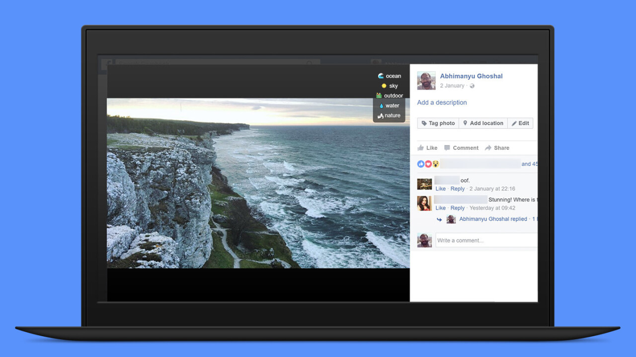 This browser extension shows you just how smart Facebook’s image recognition is