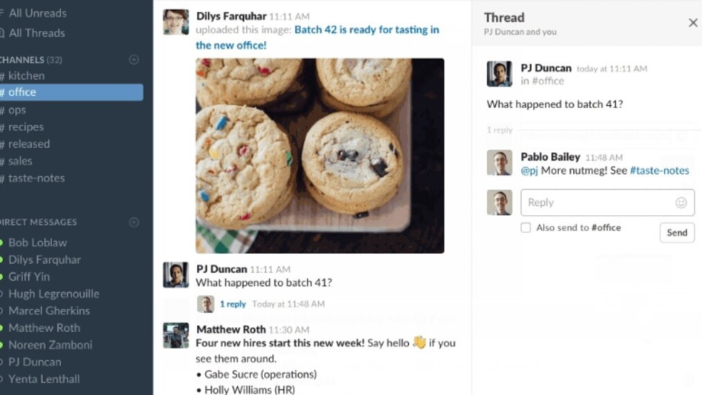 Slack gets threaded messaging at last