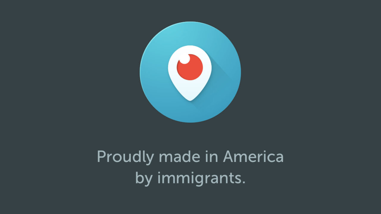 Twitter digs at Trump with made ‘by immigrants’ stamp on Periscope