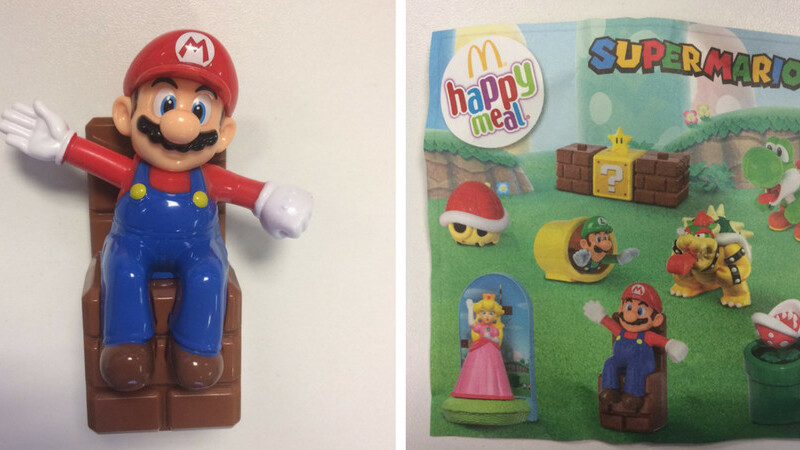Mario and Luigi: Now a McDonald’s Happy Meal toy
