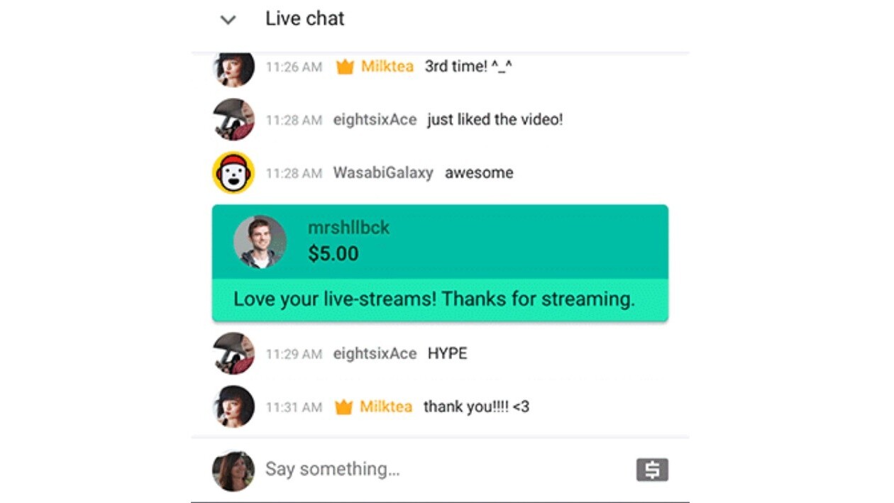YouTube’s Super Chat feature lets fans (and trolls) pay to pin comments to live streams