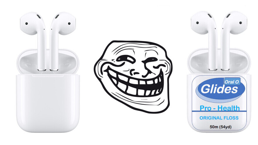 Disguising your AirPods as dental floss is the best way to deter thieves