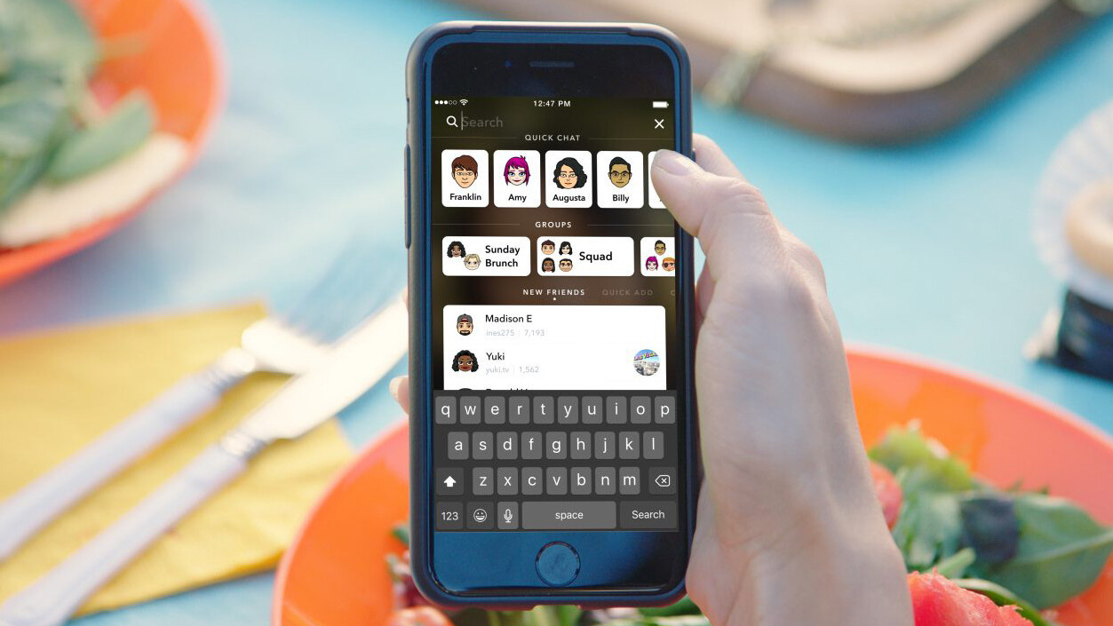 Snapchat reveals major redesign and new universal search feature