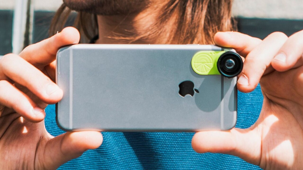 Snap dazzling smartphone pics every time with this amazing camera lens set (59% off)