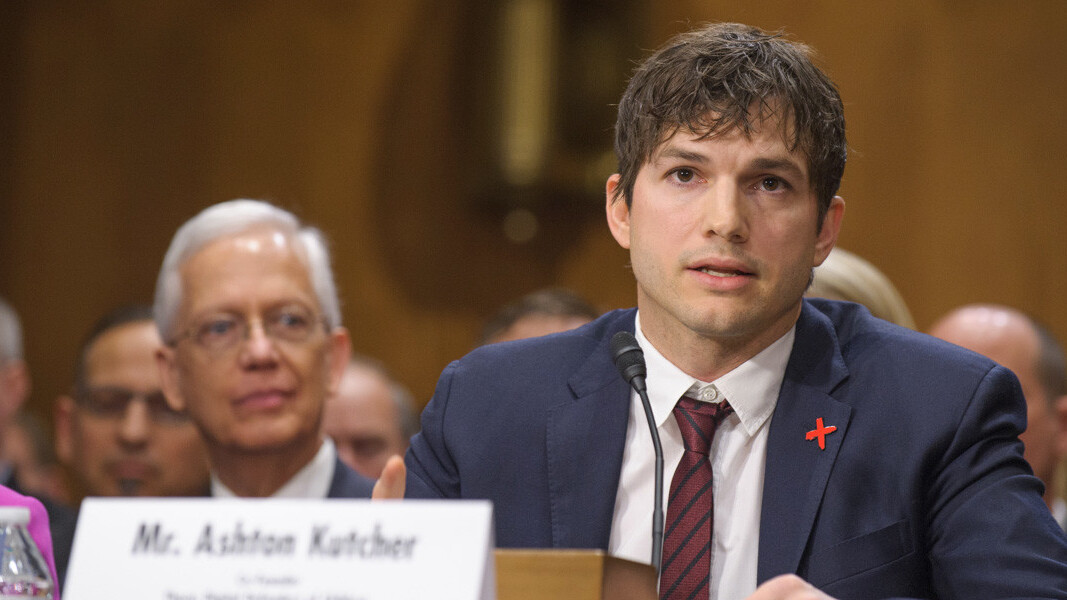 How Ashton Kutcher is building tech to fight child sex traffickers