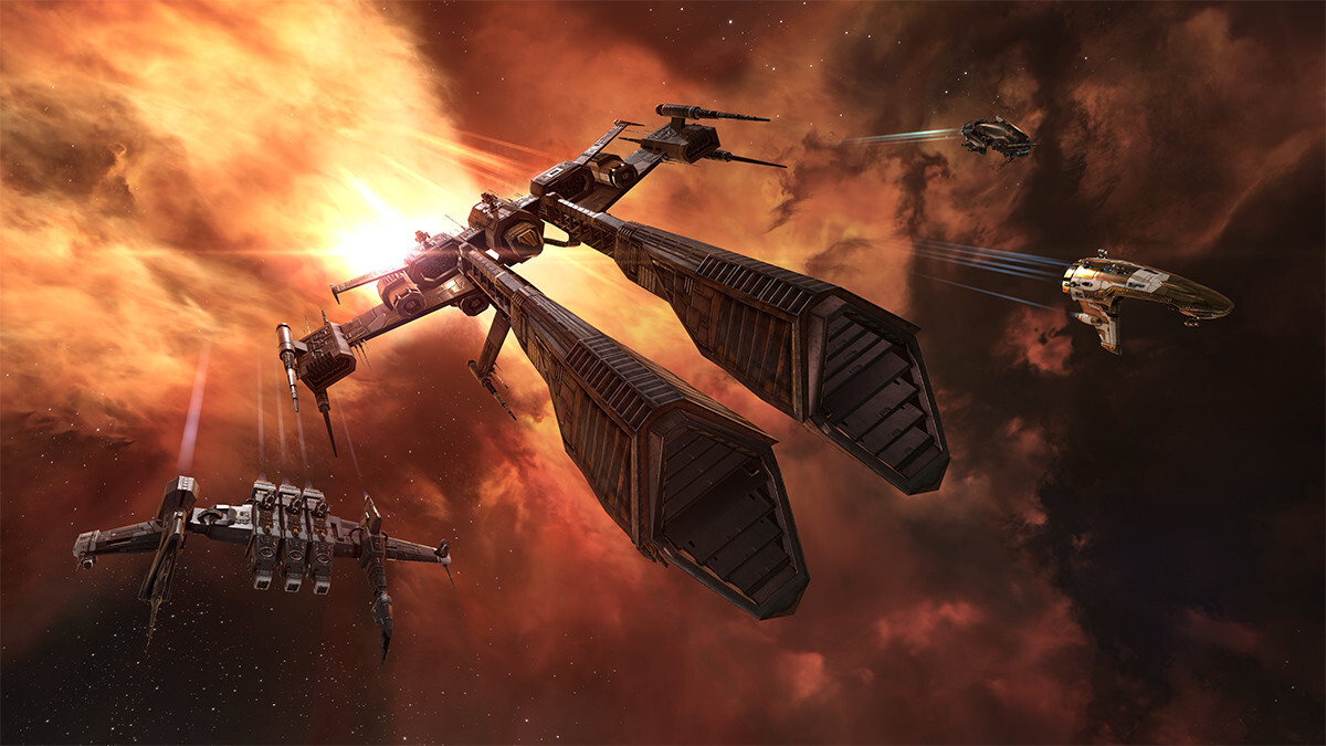 A million-dollar space battle is happening now… in a video game