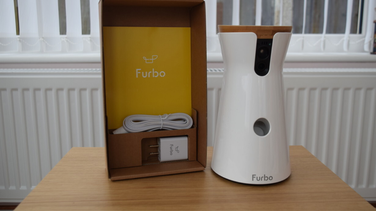 This smart home device is like a treat-dispensing baby monitor… for your dog