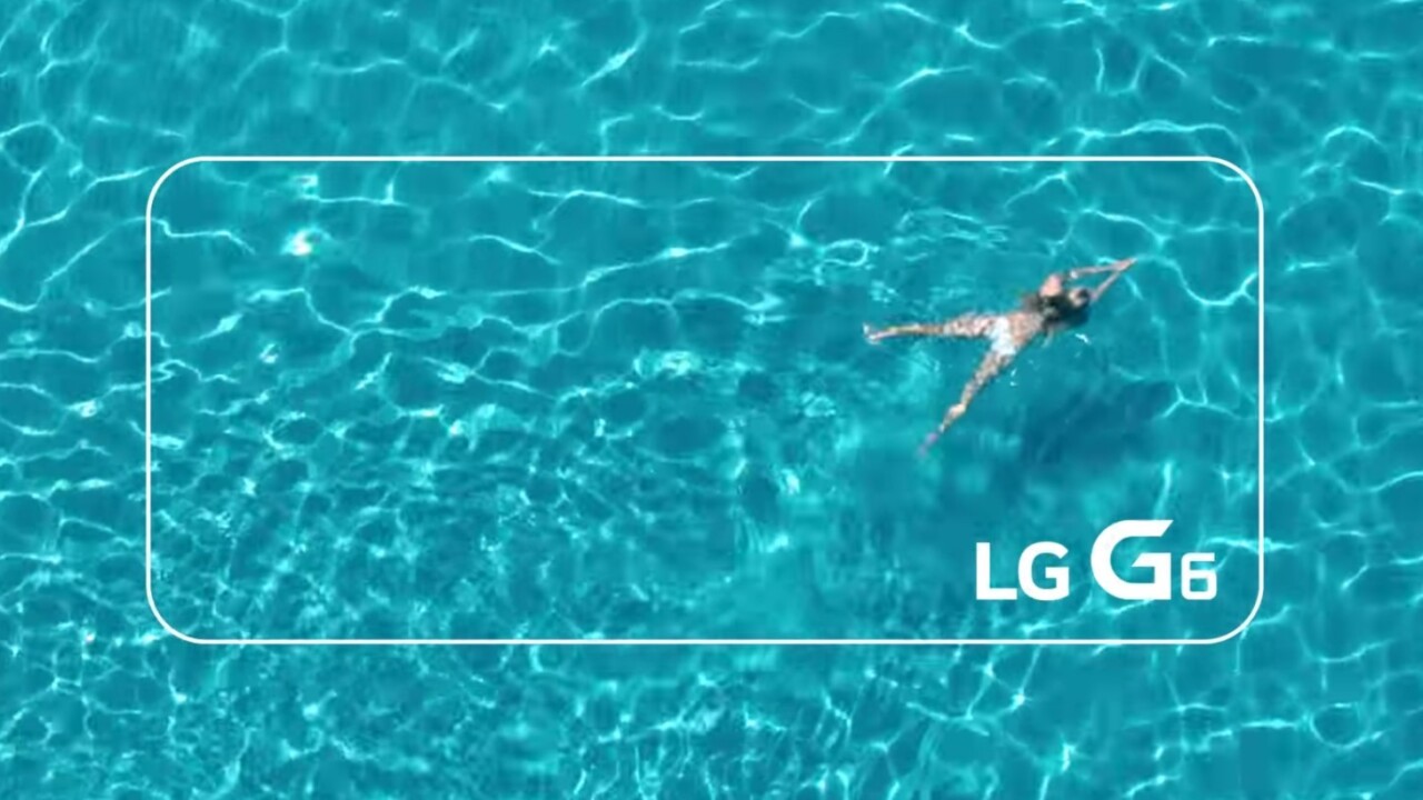 LG teases sturdy weatherproof G6 with a big screen and a small body