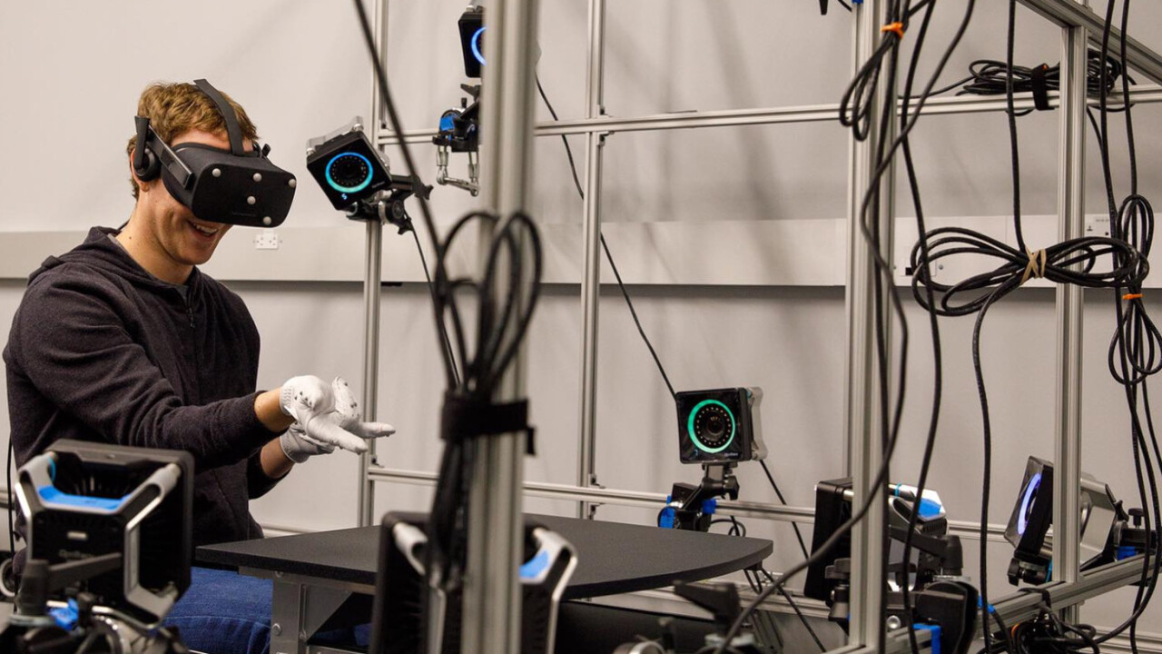 Mark Zuckerberg reveals Oculus’ glove-like VR controller prototypes