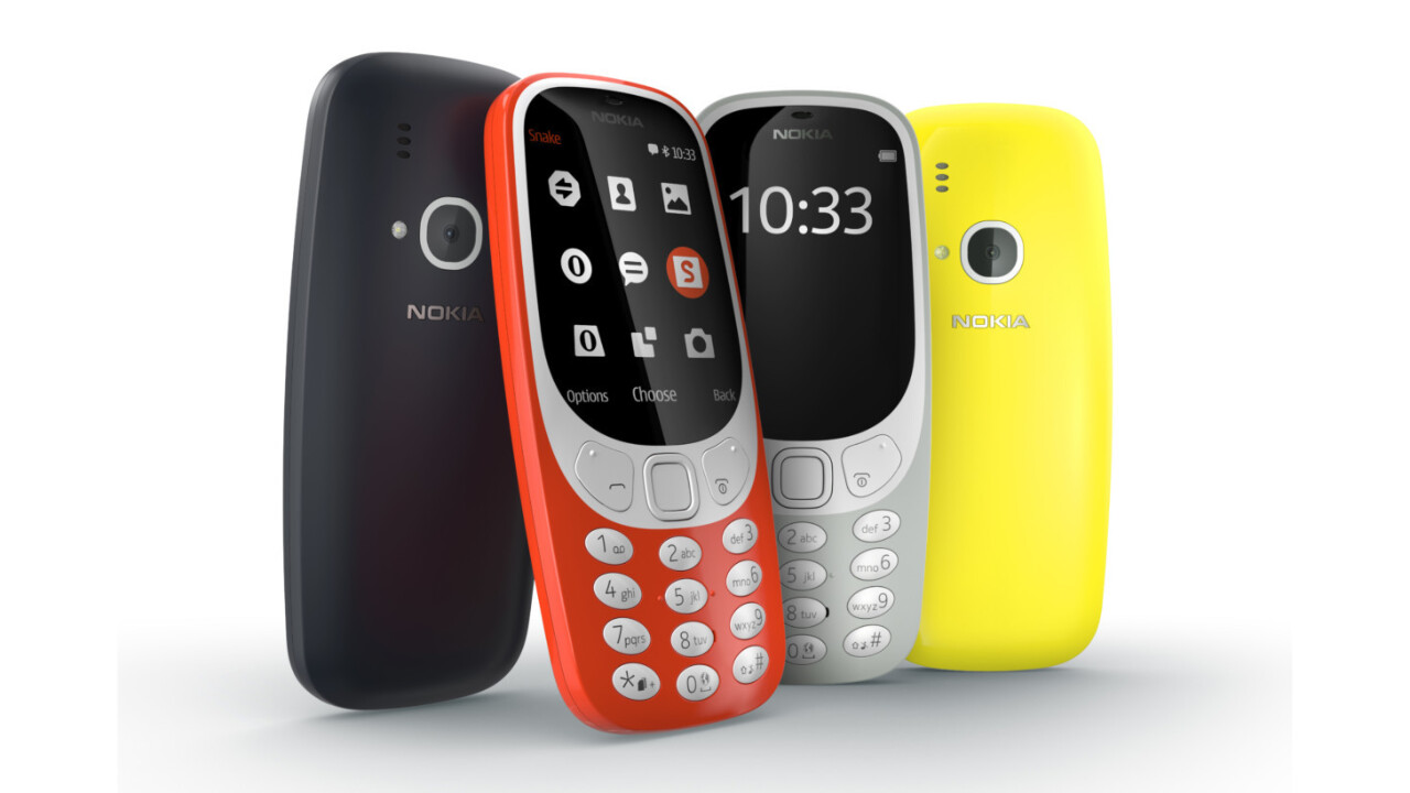 The Nokia 3310 is back, baby