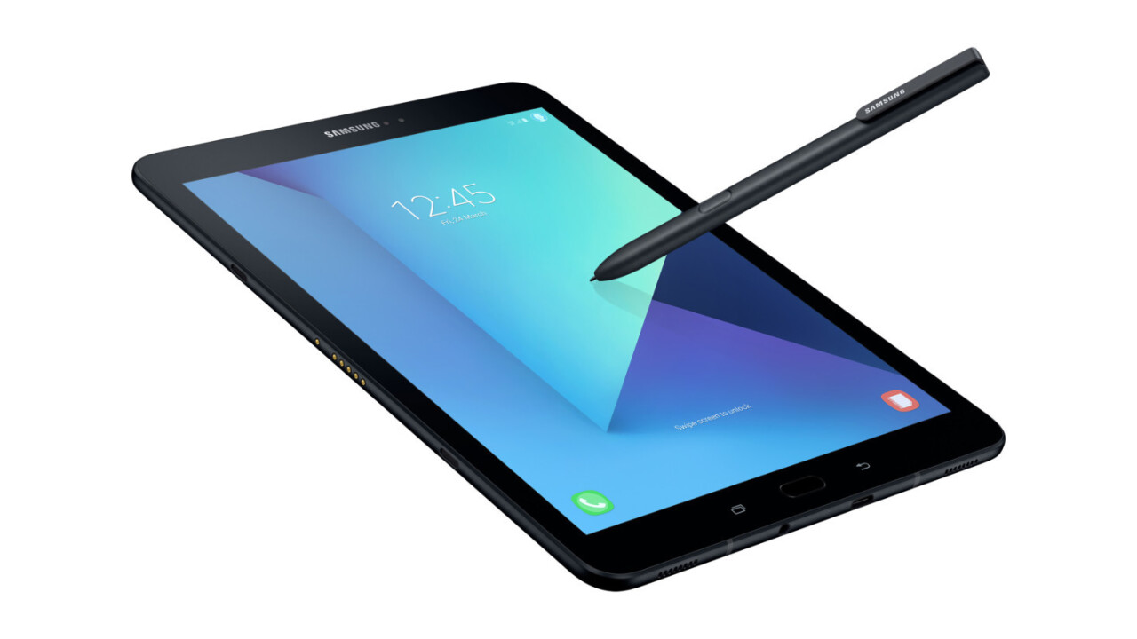 Samsung’s new Galaxy Tab S3 packs a huge battery and an improved stylus