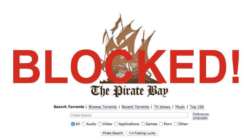 The Pirate Bay blocked in the Netherlands (but you can still