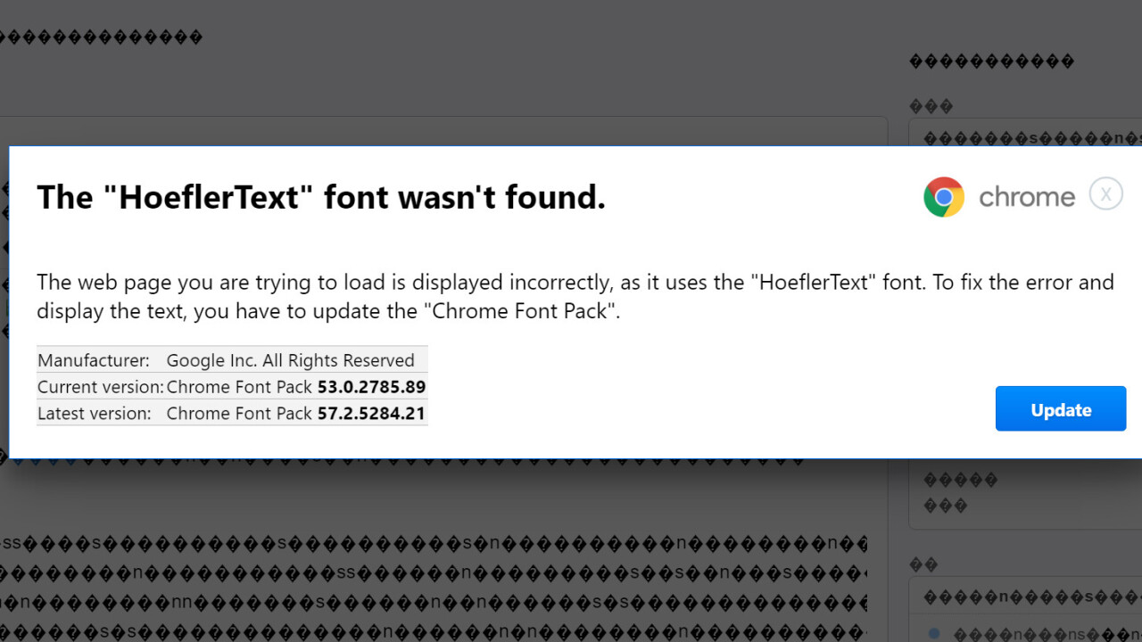 New Chrome hack prompts users to download ‘missing font’ to sneak in malware