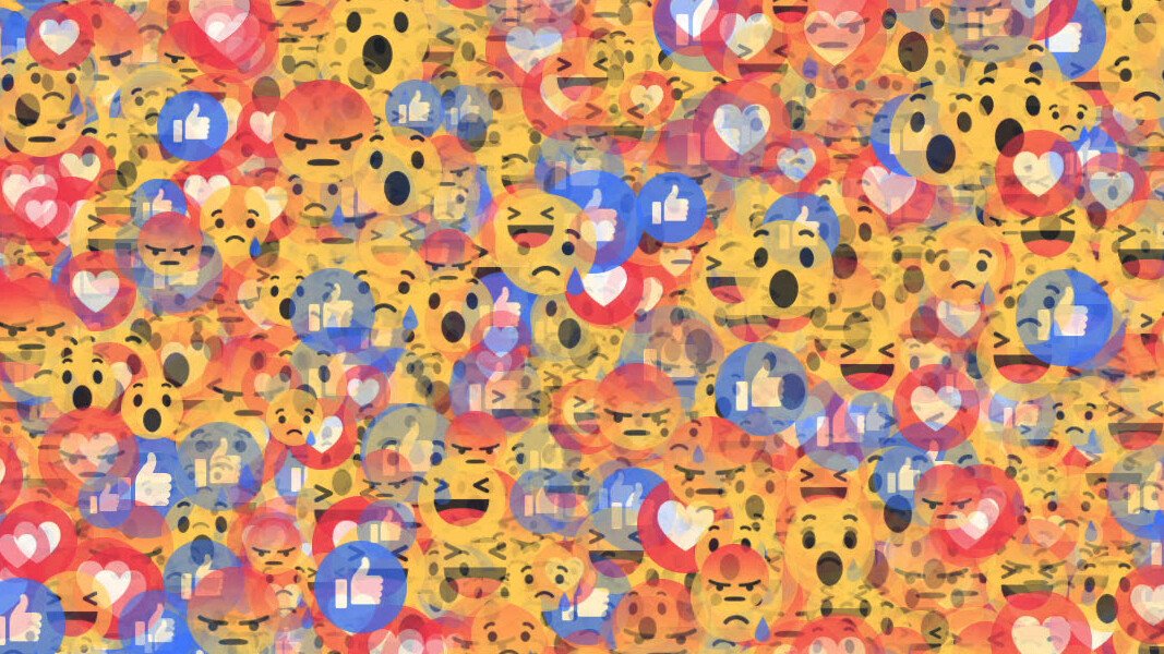 This extension randomizes your Reactions to hide your true emotions from Facebook
