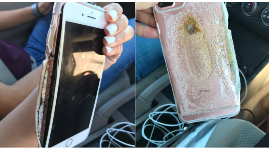 Apple is ‘looking into’ the viral video showing iPhone 7 burst into smoke